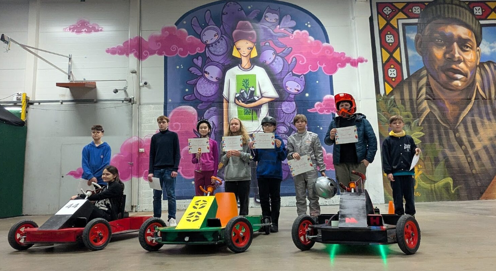 AurinkoLab Electric Go-Kart Construction