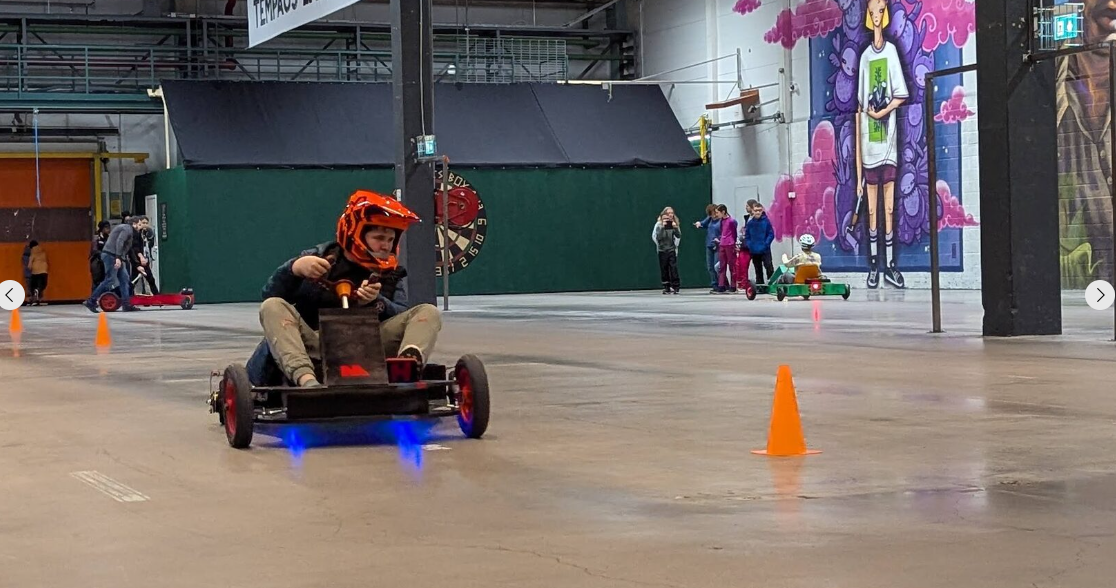 AurinkoLab Electric Go-Kart Construction